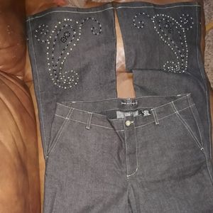 Dana Buchman Bell Bottom Jeans